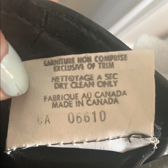 Vintage Black Leather Maxi Skirt - Size 4 - Picture 8 of 8